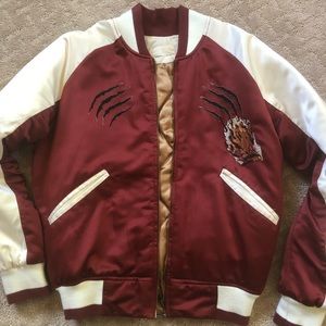 Urban Outfitters satin bomber